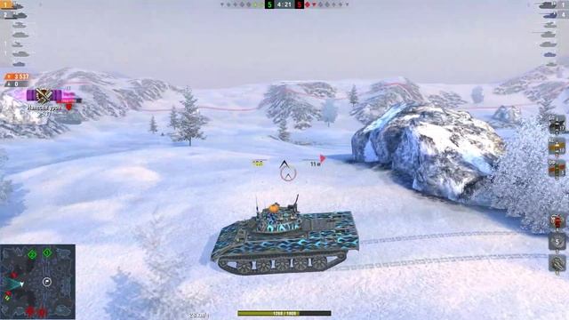Мастер на САМОМ ФАНОВОМ танке 10 уровня XM551 Sheridan (Шеридан) - WOT blitz. смотреть онлайн