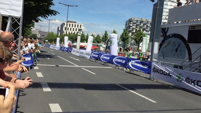 Rund um Köln 2015 RuK German Cycling Cup 126 km Strecke Zieleinlauf смотреть онлайн