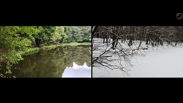 На рыбалках, Видеозарисовки, съёмка с одной точки в августе и январе. Fishing смотреть онлайн