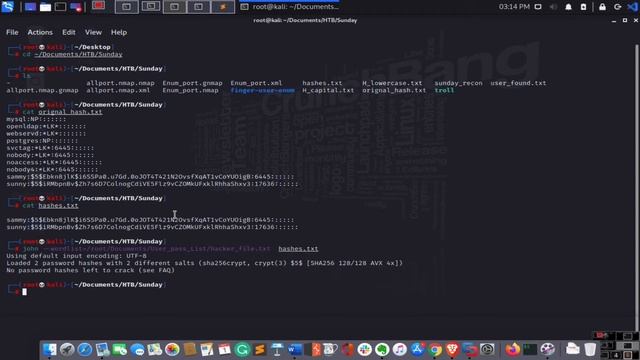 HackTheBox Sunday Walkthrough смотреть онлайн