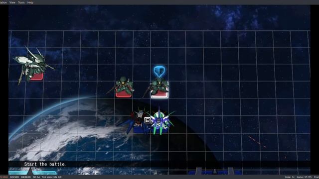 SD GUNDAM G GENERATION CROSS RAYS (yuzu emulator) Gundam Iron Blood Orphan Stage 11 Normal смотреть онлайн