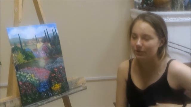Отзыв окурсе "Современная живопись маслом" Мария Ботникова смотреть онлайн