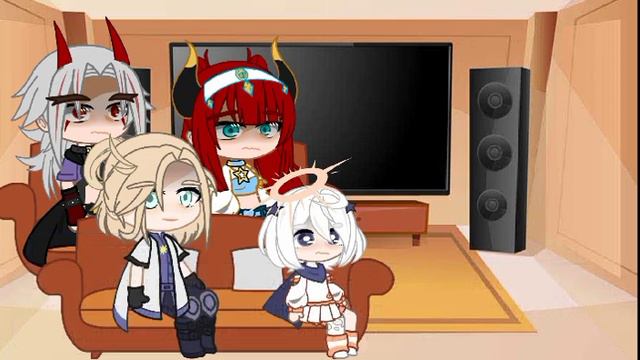 Реакция персонажей Геншина на Люмин как принцесаа бездны11