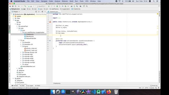 Develop Group Chat in Android Studio смотреть онлайн
