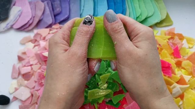 ASMR soap \ Breaking 100 soap plates \ ломаю мыльные пластинки смотреть онлайн