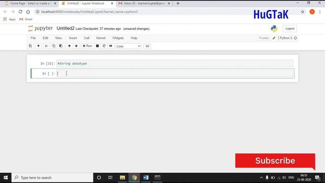 Part 3 - IMMUTABLE DATA TYPES IN PYTHON | NUMBERS | STRING | TUPLE смотреть онлайн