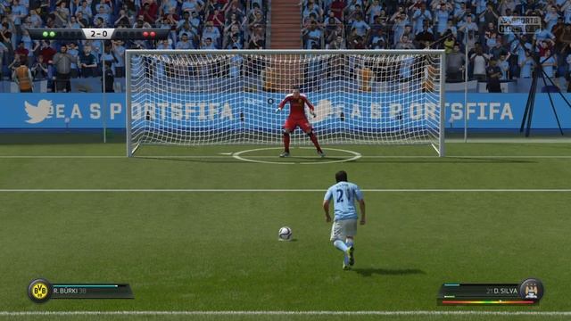 fifa16 Игра с другом 1 на 1 смотреть онлайн