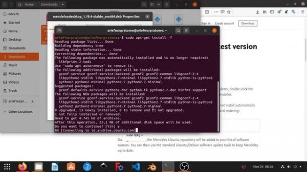 How to Install Mendeley in Ubuntu