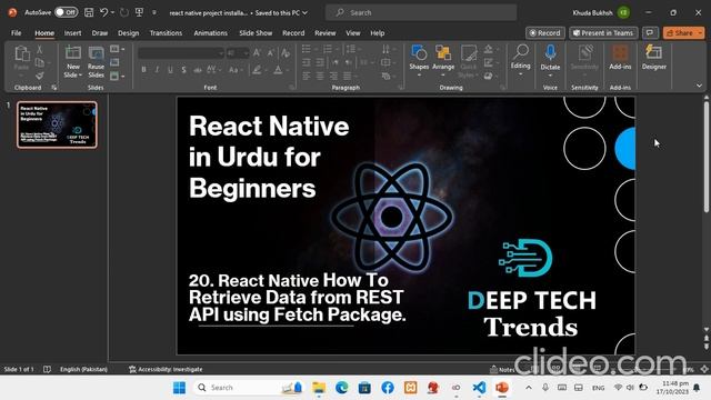 Fetch vs Axios in React Native (Hindi) | React Native Tutorial смотреть онлайн