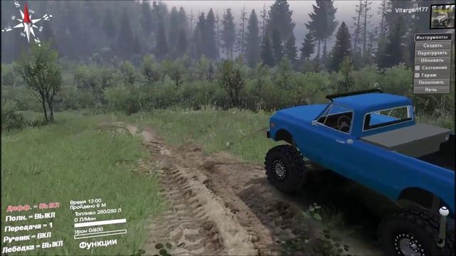 Spin Tires 1972 Chevrolet Pickup смотреть онлайн