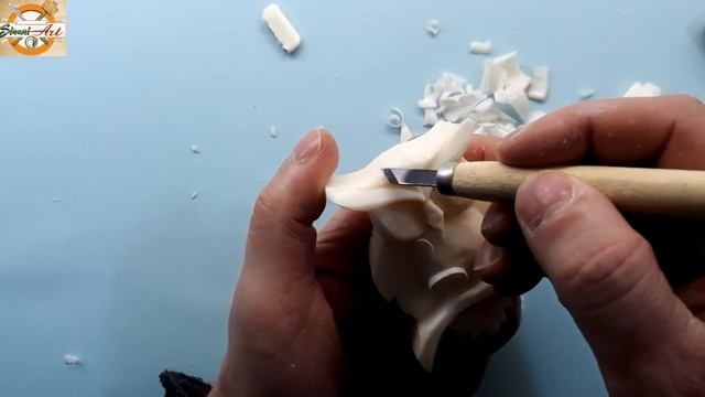 Soap art and craft..How to carve an Owl смотреть онлайн