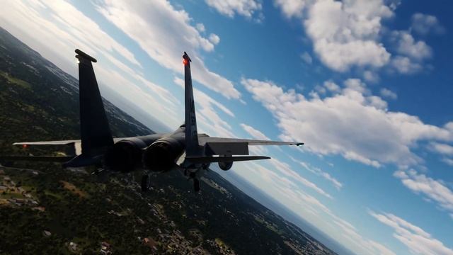 DCS F-15E Strike Eagle is Here || First Takeoff and Landing (If you can call it that) смотреть онлайн