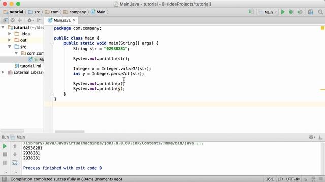 64.Java Tutorial - #64 - Java String to int смотреть онлайн