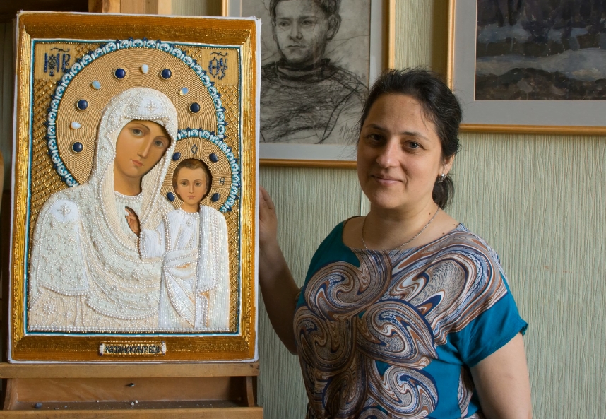 НОВЫЙ оклад для Казанской иконы. Видеообзор. смотреть онлайн