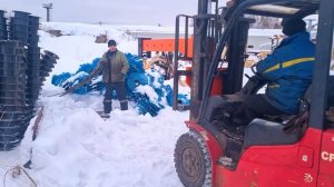 Крановая стрела для вилочного погрузчика