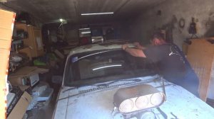 Установка ветрового (лобового) стекла Газ 2410 или Волга El Camino.