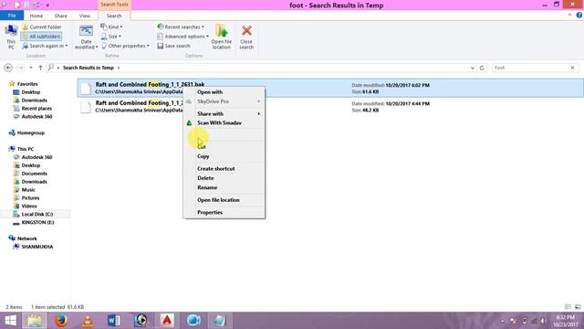 Recover Lost Drawings in AutoCad 2015 (.bak) | Retrive your lost hardwork смотреть онлайн