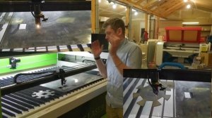 Резка стали ( металла ) на лазерном ЧПУ станке CO2