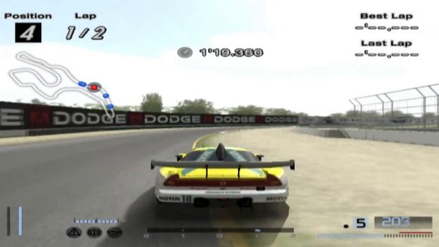 Гран Туризмо 4 (Онлайн Тест Версия) Хонда ТАКАТА ДОУМ NSX (JGTC) Геймплей смотреть онлайн