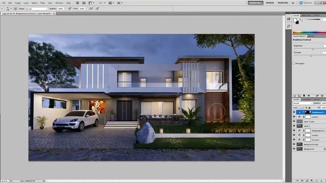 3ds max post production Photoshop смотреть онлайн