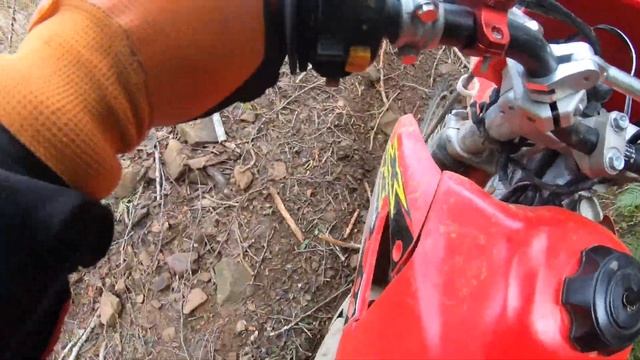 SINGLE TRACK ON THE XR650R