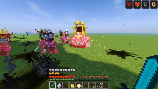 ТАКИХ МОНСТРОВ ТЫ ЕЩЁ НЕ ВИДЕЛ - СУПЕР БОССЫ В МАЙНКРАФТ, ОБЗОР МОДА MOWZIES MOBS