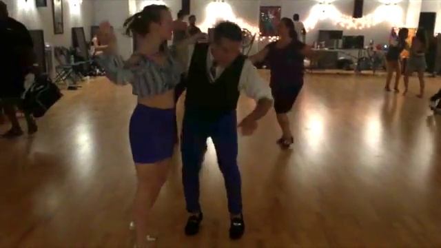 Frederic Angus and Ivana Adler social dancing June 2016 смотреть онлайн