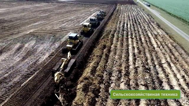 Глубокая вспашка земли 5 Komatsu. смотреть онлайн