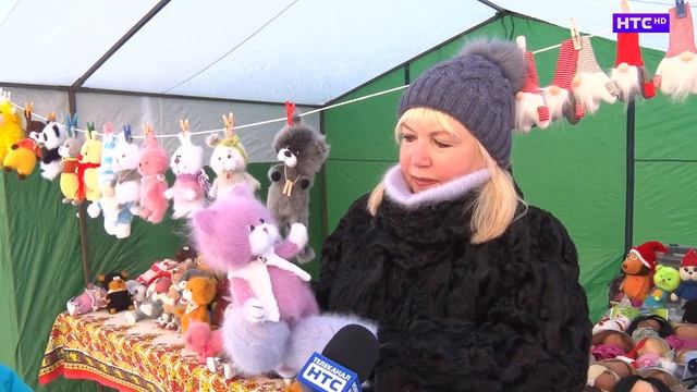 Зимняя ярмарка и открытие городского катка в Ирбите смотреть онлайн