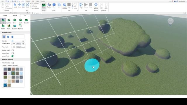 Shape Terrain in Roblox Studio смотреть онлайн