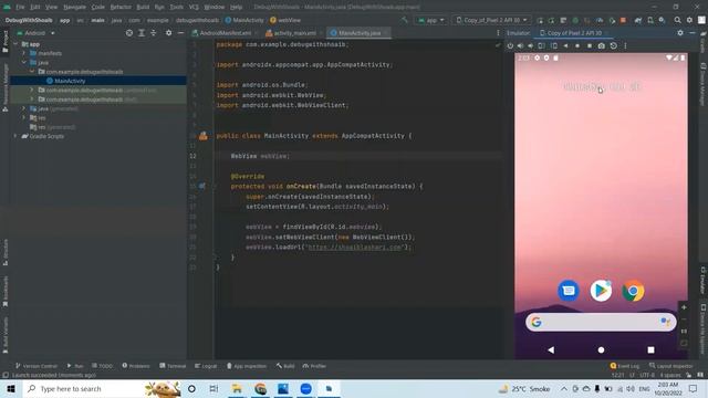 How to Convert Website to Android App in Android Studio | with SPLASH SCREEN [2022 LATEST] смотреть онлайн