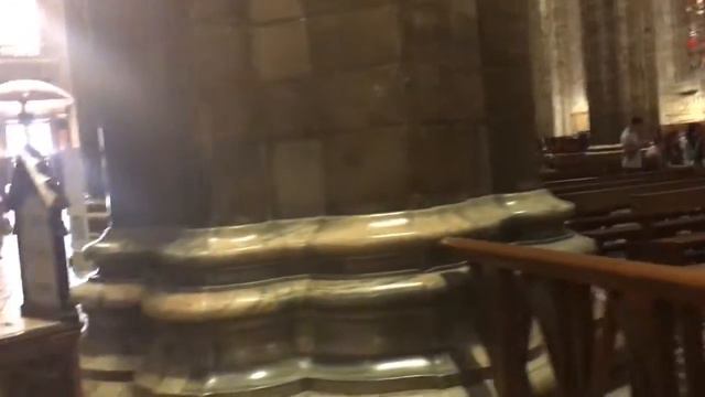 Italy. MIlan. Duomo. Милан. Внутри Кафедрального собора Дуомо смотреть онлайн