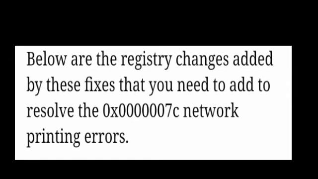 How to fix the Windows 0x0000007c network printing error смотреть онлайн