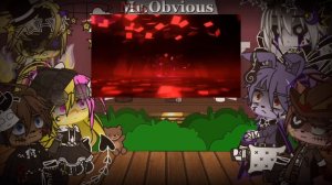 || Fnaf 1 + Puppet reacts to the Psycho trilogy || Finale || Fnaf ||