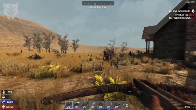 7 Days To Die (Alpha 15) #18 - Наступление!!! Лутаем военные объекты!!! смотреть онлайн