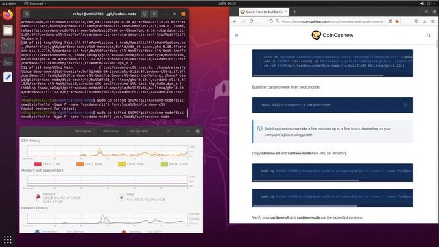 Beginners guide to setting up Cardano stake pool relay node on a VPS смотреть онлайн