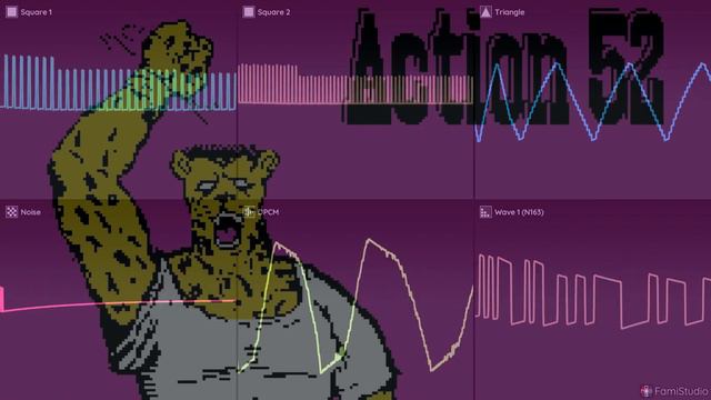 【FamiStudio】Action 52 - CheetahMen Theme (1 - N163) смотреть онлайн