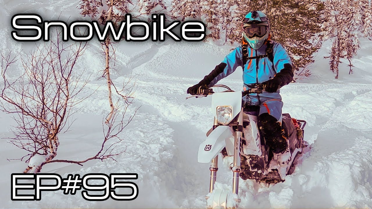 Первый раз в этом сезоне сел на Snowbike! Ep#95