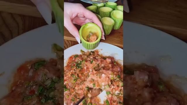 Фаршированные кабачки