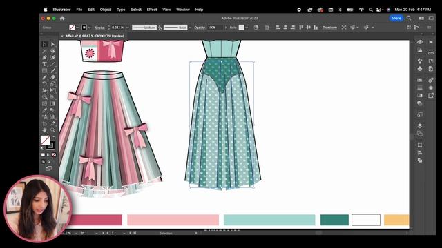 Watch me design an Apparel Collection on Adobe Illustrator in 3 hours! (Part 2) смотреть онлайн