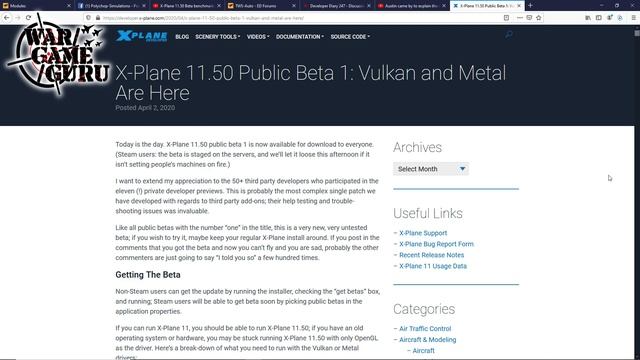 FLIGHT SIM NEWS 4-4-20 - VULKAN & X-Plane 11 and what it means for DCS?, and DCS OH-58D Livestream! смотреть онлайн