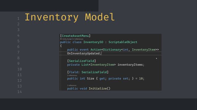 2. Настройка проекта - Инвентарная система в Unity