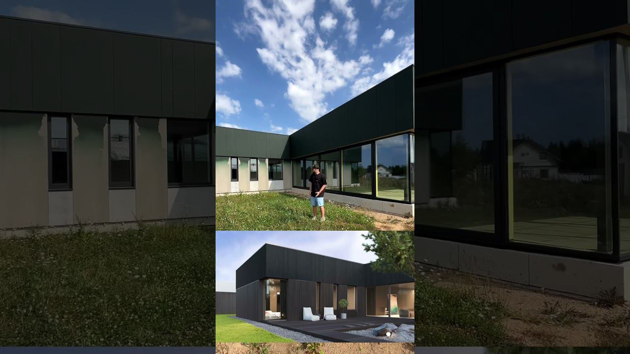 Про Г-образные дома и большие террасы #zrobimarchitects смотреть онлайн