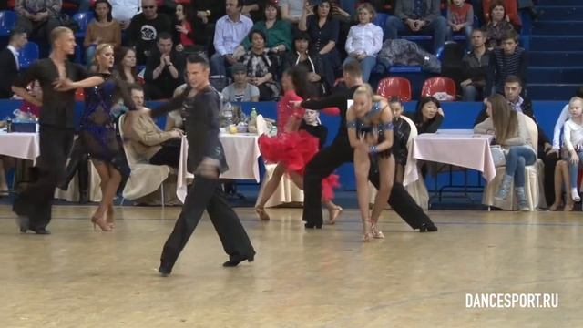 Колосов Михаил - Страдина Варвара, 1/2 Pasodoble смотреть онлайн