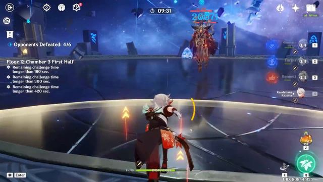 C0 Ayato Furina and C1 Cyno Hyperbloom - Genshin Impact Abyss 4.2 - Floor 12 9 Stars смотреть онлайн