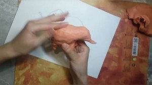 Видеоурок. Слоник из скульптурного пластилина.