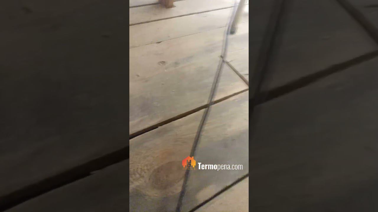 Утепление потолочного перекрытия ППУ. Нижний Новгород + 300 км #termopenacom #ппу смотреть онлайн