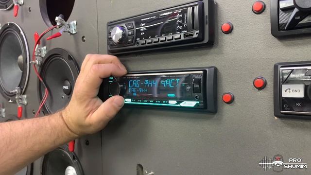 Новая процессорная магнитола - AURA AMH-79 DSP смотреть онлайн