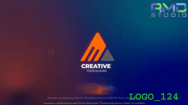 Анимация логотипа на заказ от AMD Studio (Артикул: LOGO-124) смотреть онлайн