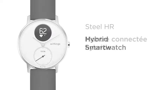 Withings Steel HR Hybrid Smartwatch - Activity, Sleep, Fitness and Heart Rate Tracker смотреть онлайн